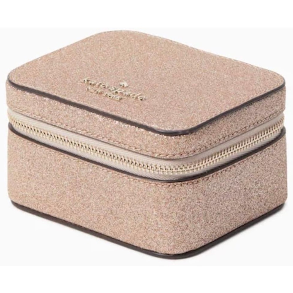 Kate Spade Tinsel Boxed Jewelry Holder (Rose Gold)